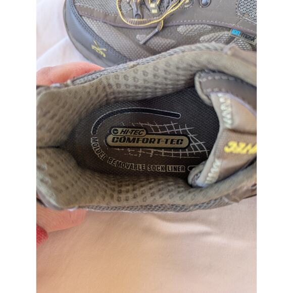 Women’s Hi-Tec V-Lite Lightning waterproof Hiking Shoe Boot Grey Brown Size 7 - Picture 7 of 8